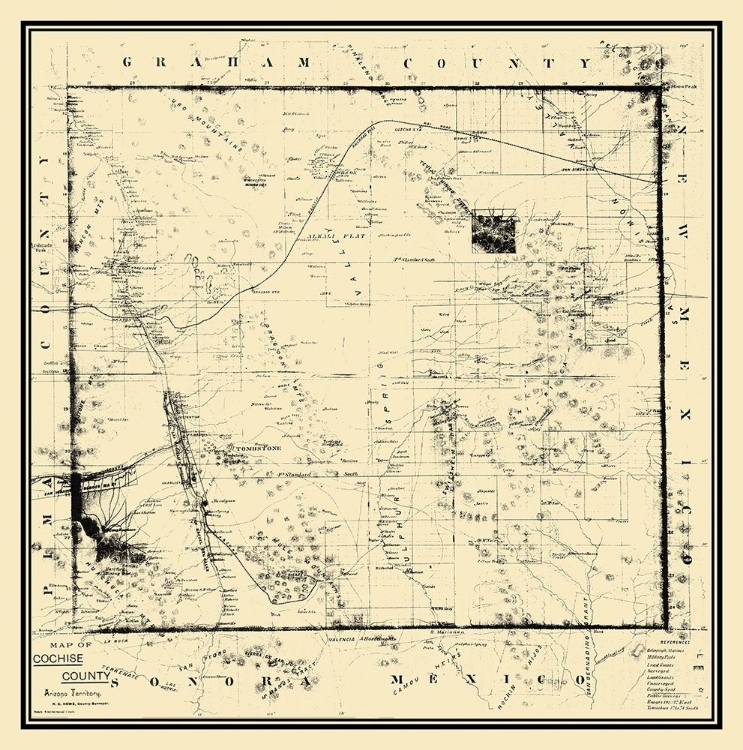 Picture of COCHISE ARIZONA - HOWE 1890