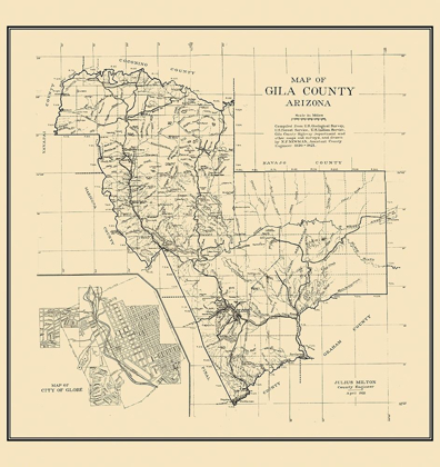 Picture of GILA ARIZONA - NEWMAN 1921