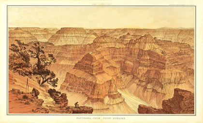 Picture of GRAND CANYON, POINT SUBLIME ARIZONA - BIEN 1882