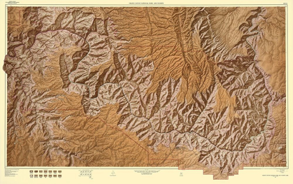 Picture of GRAND CANYON ARIZONA - USGS 1962