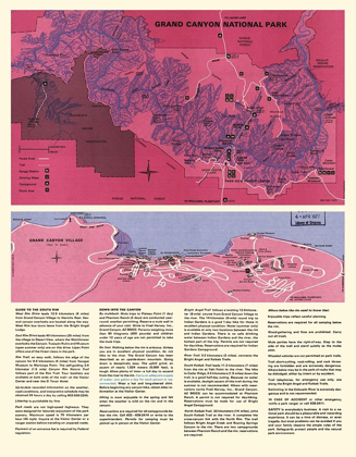 Picture of GRAND CANYON SOUTH RIM ARIZONA - USPS 1975