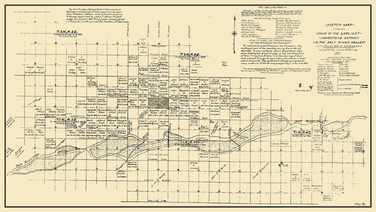 Picture of PHOENIX ARIZONA - BORNEY 1867