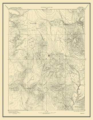 Picture of PRESCOTT ARIZONA SHEET - USGS 1892