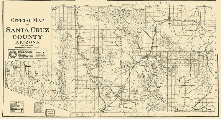 Picture of SANTA CRUZ ARIZONA - LARIMORE 1917