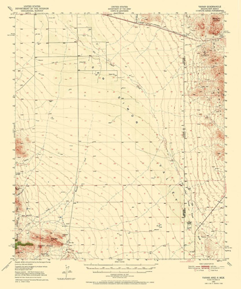Picture of VANAR ARIZONA QUAD - USGS 1950