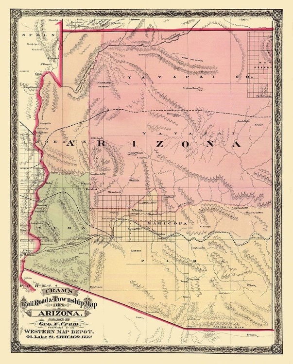 Picture of ARIZONA - CRAM 1875