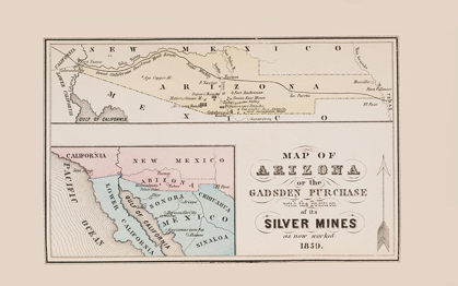 Picture of ARIZONA GADSDEN PURCHASE SILVER MINES