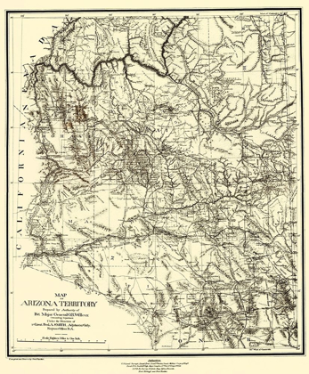 Picture of ARIZONA - RIECKER 1879