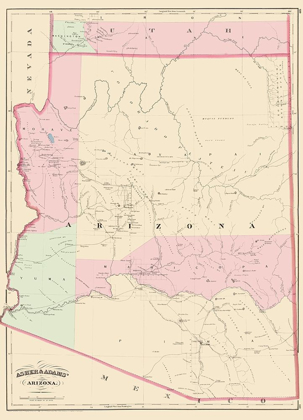 Picture of ARIZONA - ASHER  1874
