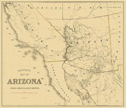 Picture of ARIZONA - HARTLEY 1863