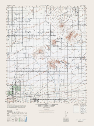 Picture of ALPINE BUTTE SHEET - US ARMY 1943