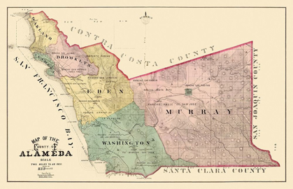 Picture of ALAMEDA CALIFORNIA LANDOWNER - THOMPSON 1878