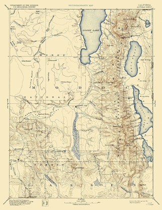 Picture of ALHAMBRA CALIFORNIA SHEET - USGS 1892