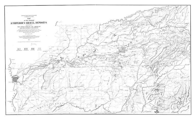 Picture of TERTIARY AURIFEROUS GRAVEL DEPOSITS CA