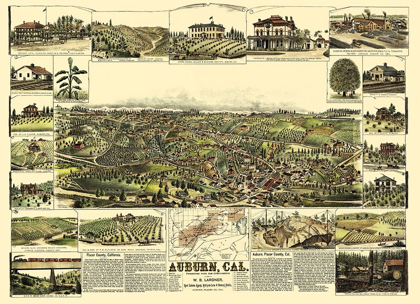 Picture of AUBURN CALIFORNIA - LARDNER 1887