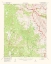 Picture of BLACKCAP MOUNTAIN CALIFORNIA QUAD - USGS 1962