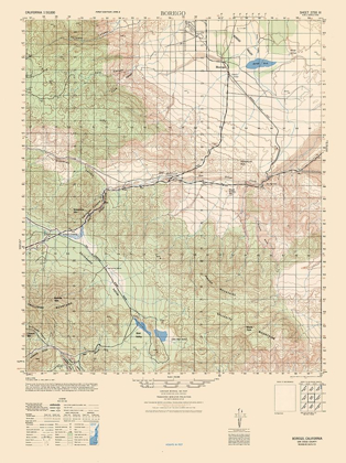 Picture of BOREGO SHEET - US ARMY  1942