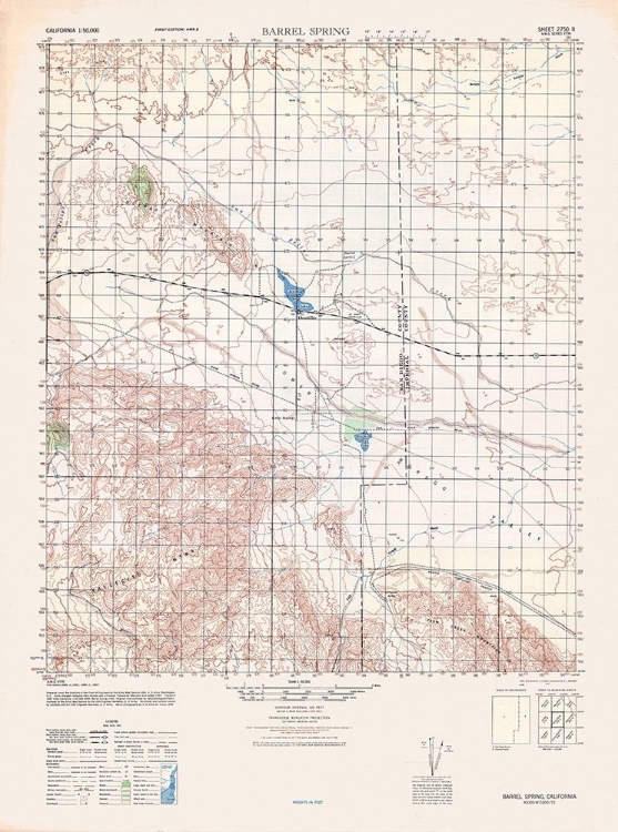 Picture of BARREL SPRING SHEET - US ARMY  1942