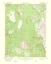 Picture of BURNEY CALIFORNIA QUAD - USGS 1964