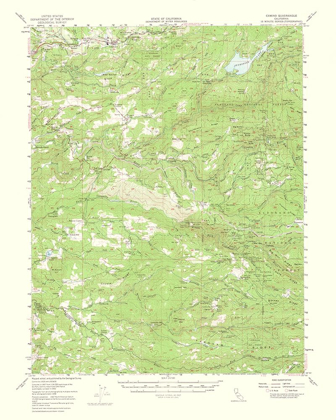 Picture of CAMINO CALIFORNIA QUAD - USGS 1964