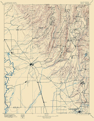 Picture of CHICO CALIFORNIA SHEET - USGS 1895