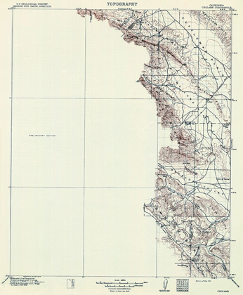 Picture of CHOLAME CALIFORNIA QUAD - USGS 1914