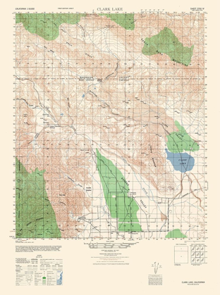 Picture of CLARK LAKE SHEET - US ARMY 1942