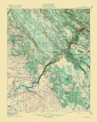 Picture of COPPEROPOLIS CALIFORNIA QUAD - USGS 1916