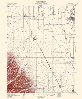 Picture of COLUSA CALIFORNIA QUAD - USGS 1907