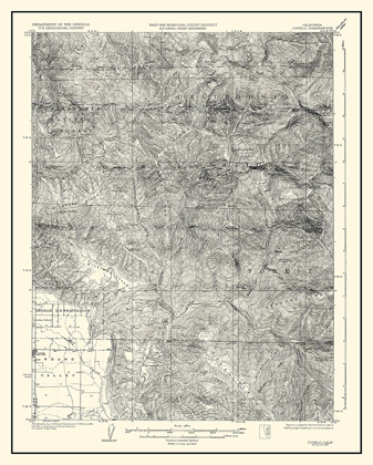 Picture of COVELO CALIFORNIA QUAD - USGS 1926
