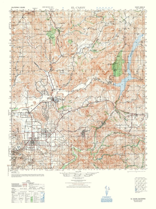 Picture of EL CAJON SHEET - US ARMY 1948