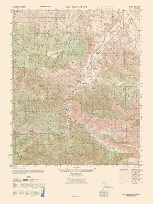 Picture of FOX MOUNTAIN SHEET - US ARMY 1944