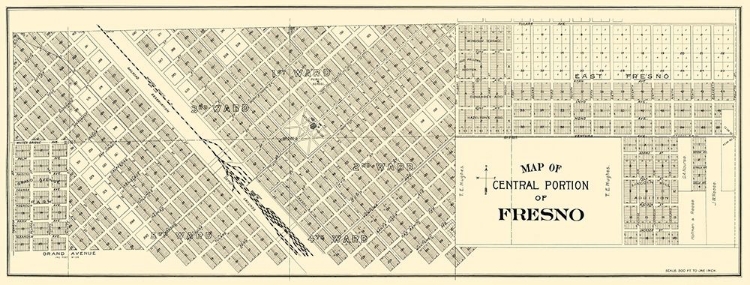 Picture of FRESNO, CENTRAL CALIFORNIA LANDOWNER - THOMAS 1892