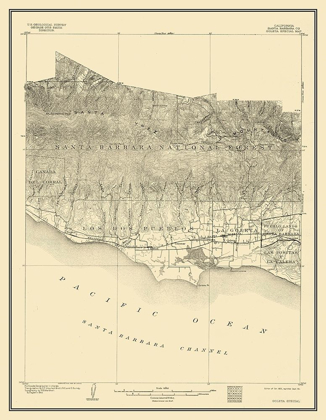 Picture of GOLETA CALIFORNIA SPECIAL - USGS 1903