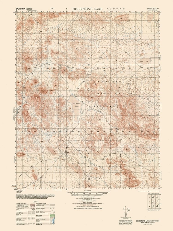 Picture of GOLDSTONE SHEET - US ARMY 1948