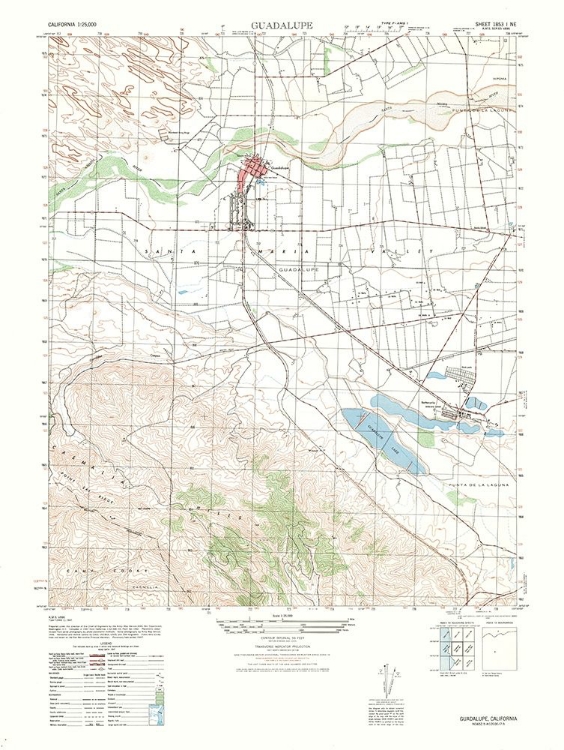 Picture of GUADALUPE SHEET - US ARMY 1947