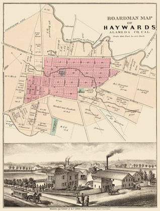 Picture of HAYWARDS CALIFORNIA LANDOWNER - BOARDMAN 1878