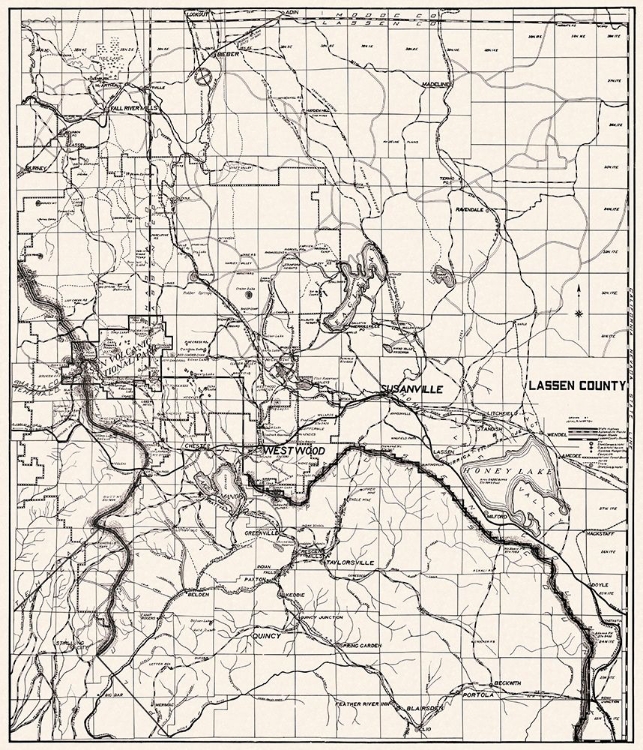 Picture of LASSEN CALIFORNIA - MORTON 1929