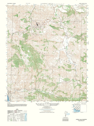 Picture of LOMPOC HILLS SHEET - US ARMY 1947