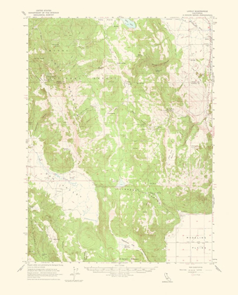 Picture of LIKELY CALIFORNIA QUAD - USGS 1964