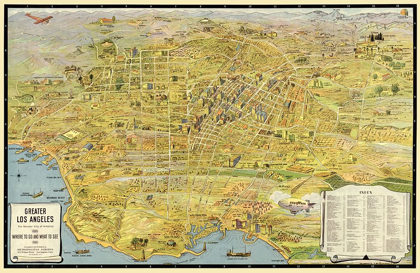 Picture of LOS ANGELES CALIFORNIA - METROPOLITAN SURVEYS 1932