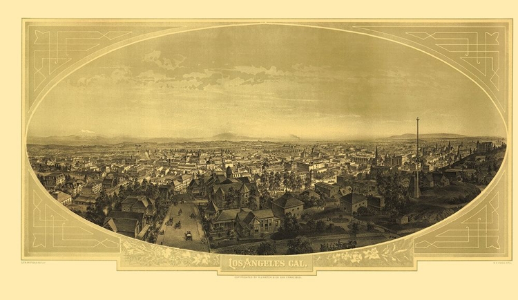 Picture of LOS ANGELES CALIFORNIA - HATCH 1888