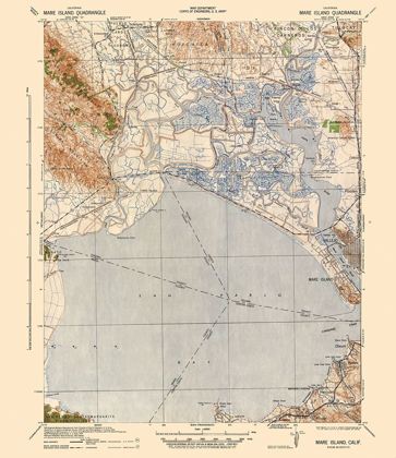 Picture of MARE ISLAND CALIFORNIA QUAD - US ARMY 1942