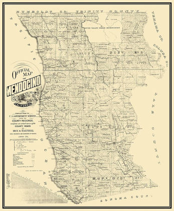 Picture of MENDOCINO CALIFORNIA - RICE 1890