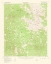 Picture of MINERAL KING CALIFORNIA QUAD - USGS 1963