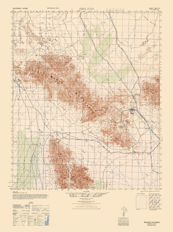 Picture of MIDLAND SHEET - US ARMY 1945