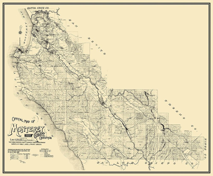 Picture of MONTEREY CALIFORNIA - WALKUP 1898