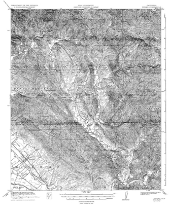Picture of NIPOMO CALIFORNIA QUAD - USGS 1922