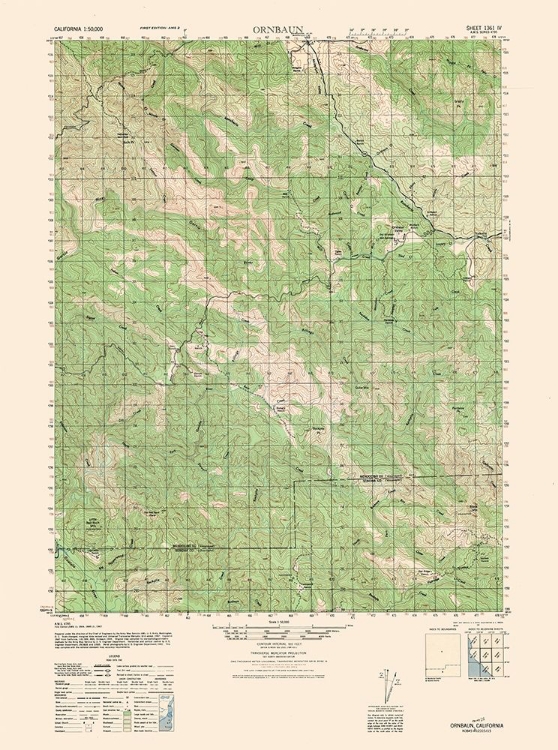 Picture of ORNBAUN SHEET - US ARMY 1944