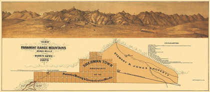 Picture of PANAMINT RANGE MOUNTAINS CALIFORNIA - BRITTON